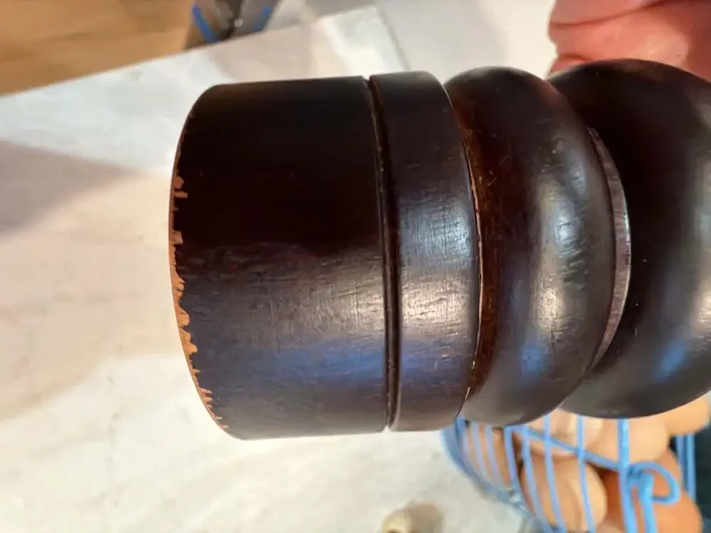 Trudeau Dark Wood Pepper Mill‎ Grinder